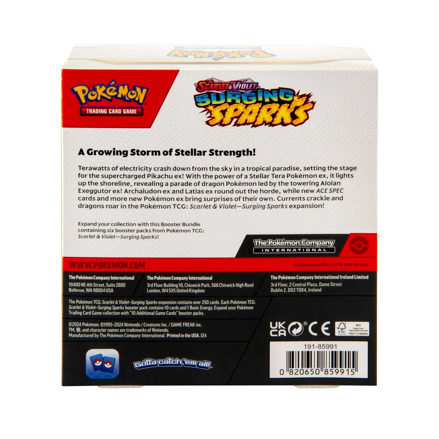 Surging Sparks Booster Bundle