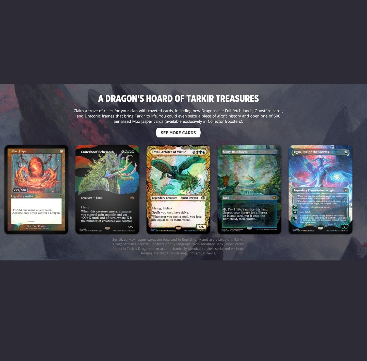 Magic the Gathering: Tarkir Dragonstorm Omega Collector Booster