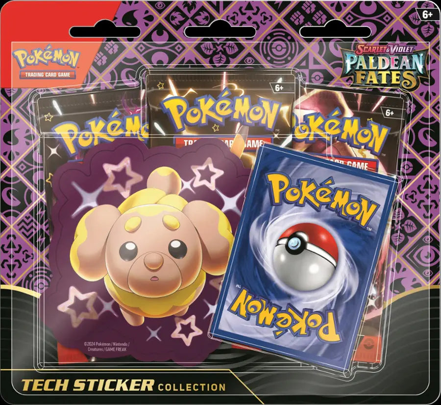 Paldean Fates Tech Sticker Blister
