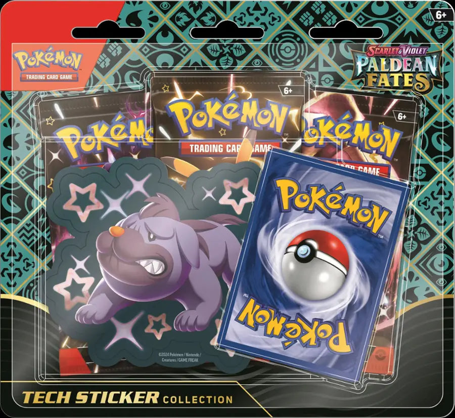 Paldean Fates Tech Sticker Blister