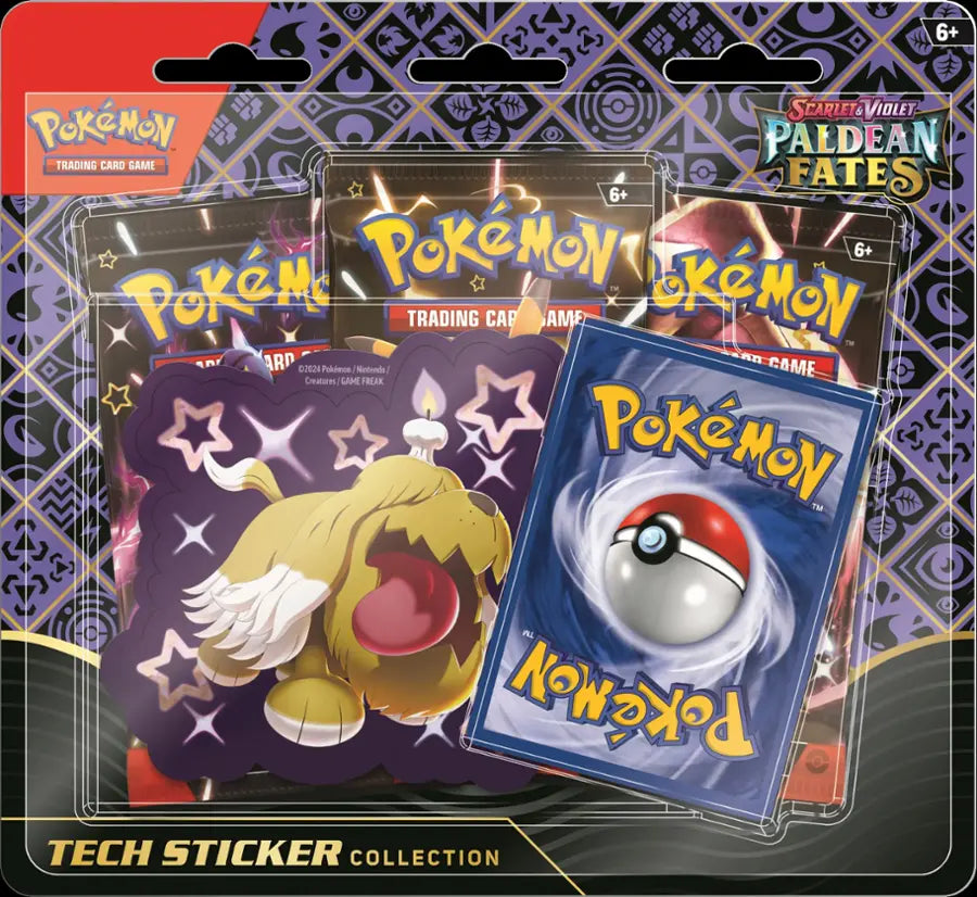 Paldean Fates Tech Sticker Blister