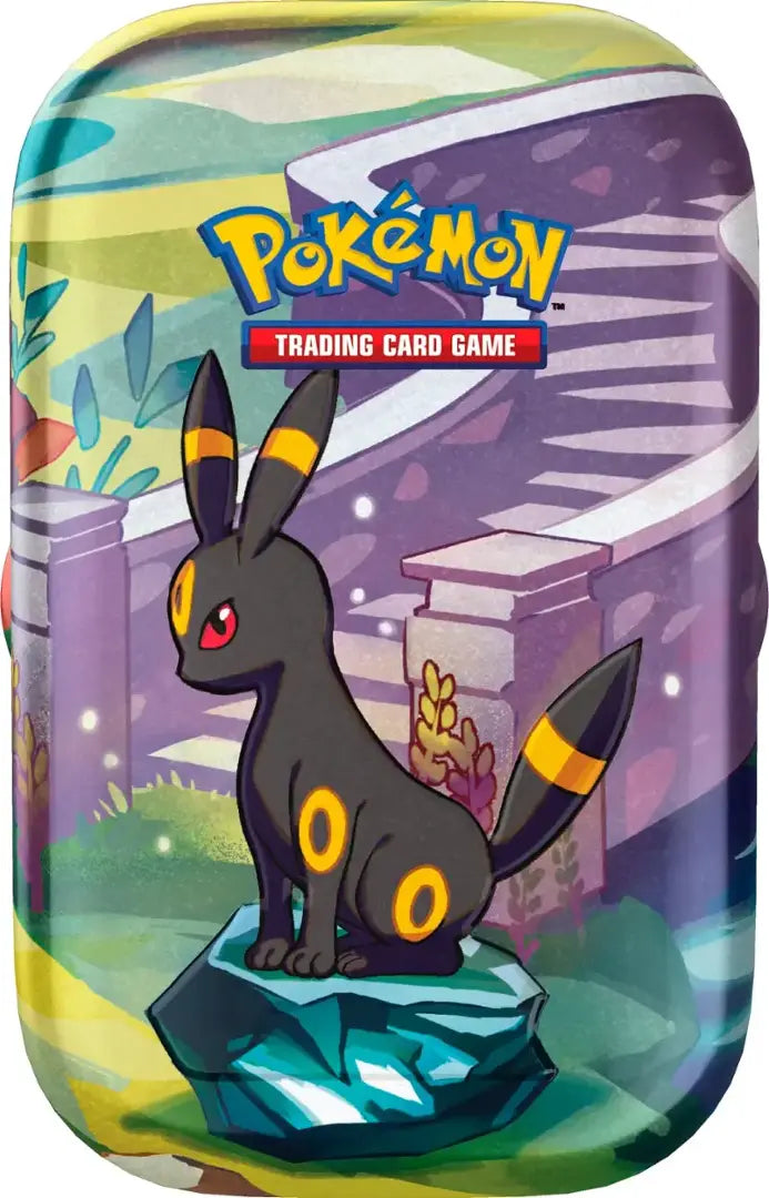 Prismatic Evolutions Mini-tin Display