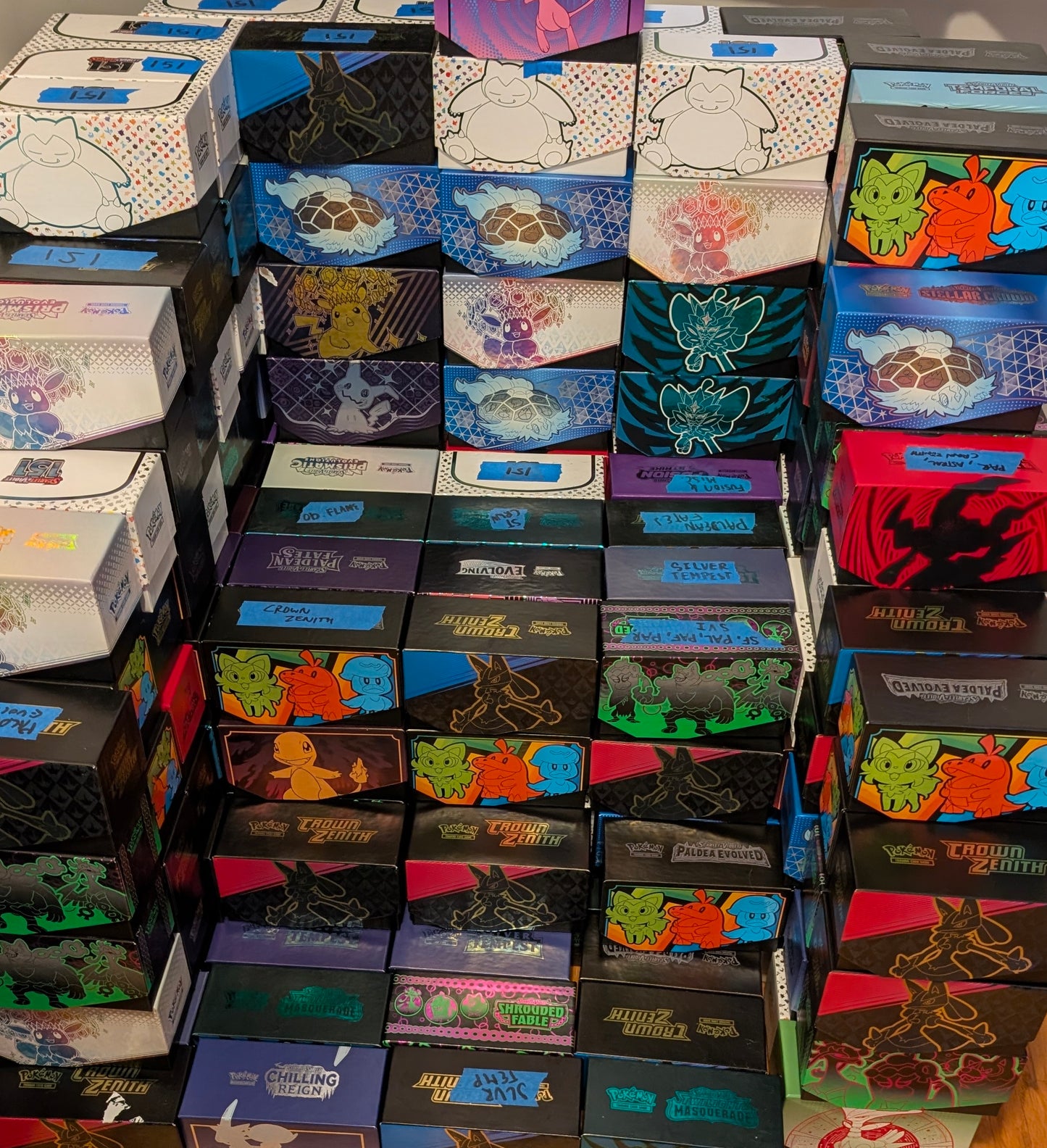 500+ Pokemon Card bulk lot: Commons/Uncommons/Rares + 25 bonus holos