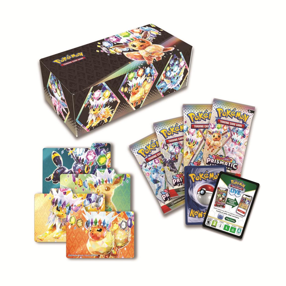 Prismatic Evolutions Surprise Box
