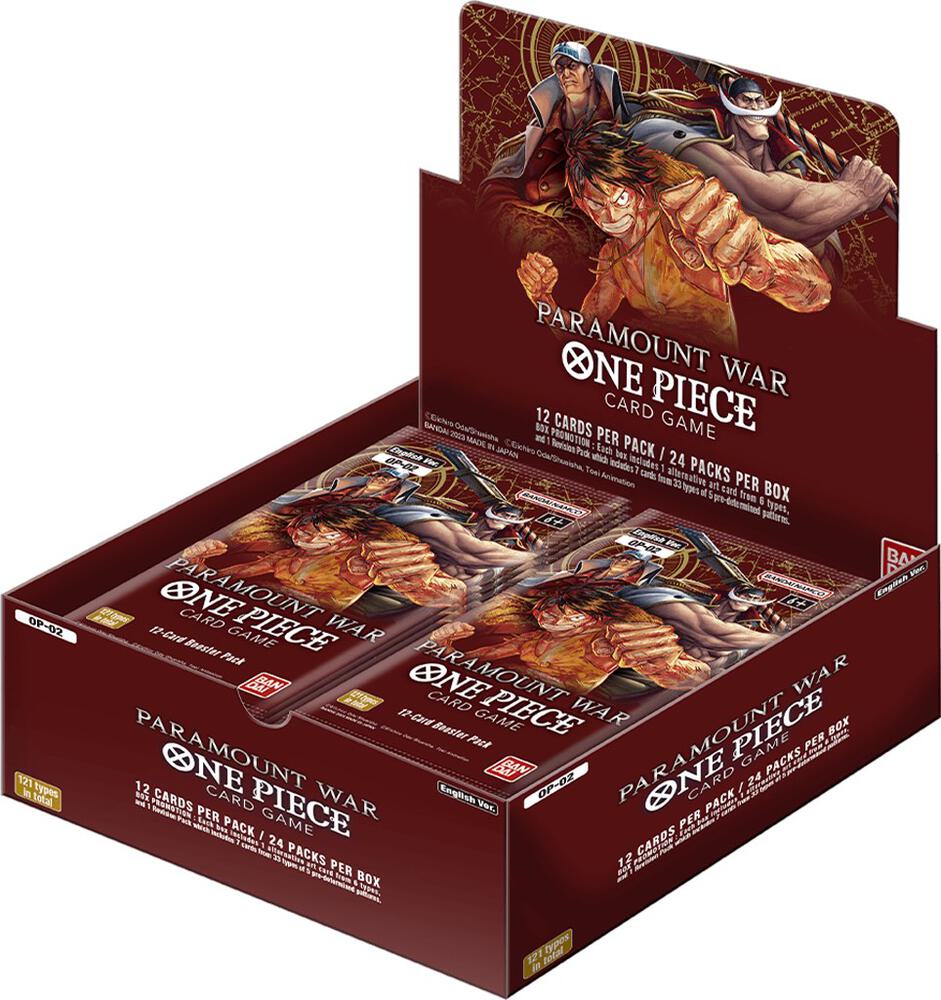 One Piece Paramount War (OP02) Booster Box