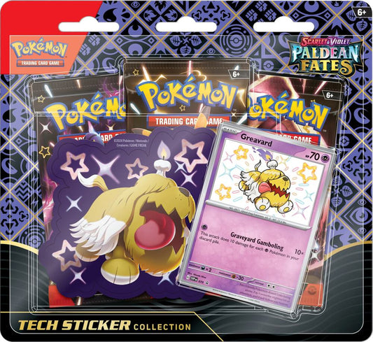 Paldean Fates Tech Sticker Blister