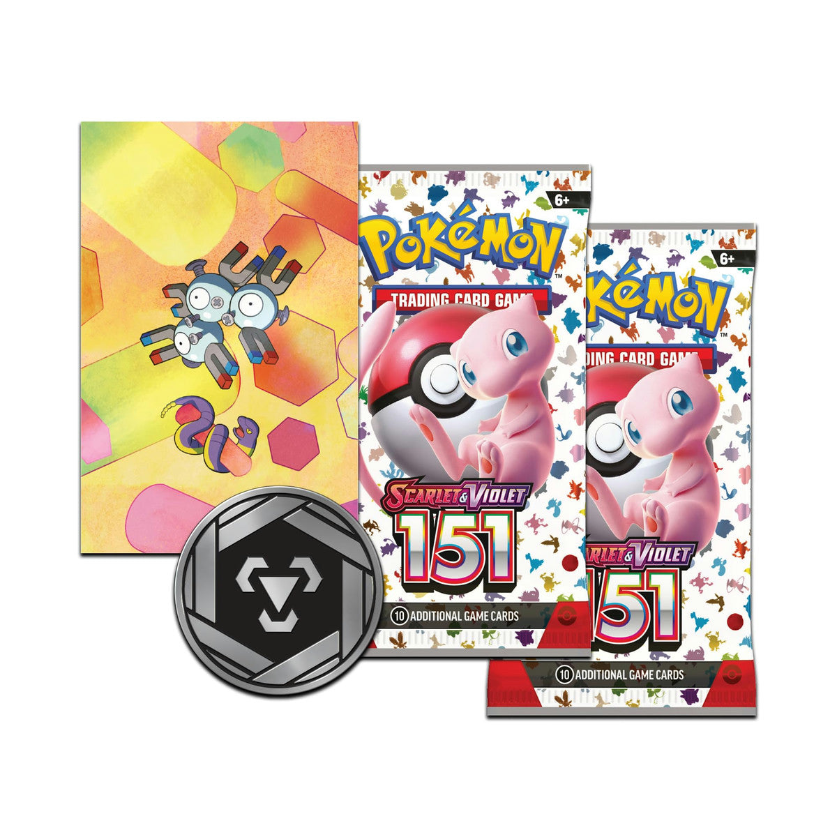 Costco Pokemon Scarlet & Violet 151 Mini Tin 5-pack (Magneton)