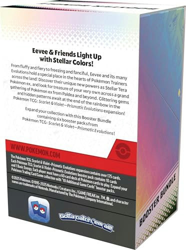 Prismatic Evolutions Booster Bundle + Surprise Box Bundle (Sam's Club) - SV: Prismatic Evolutions (PRE)